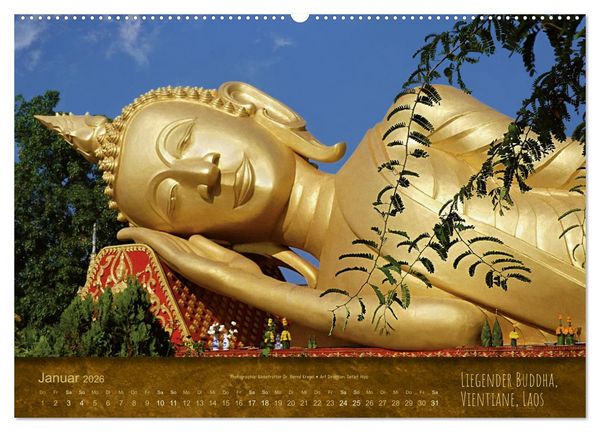Produktbild: Fern&ouml;stliche Traumziele (hochwertiger Premium Wandkalender 2026 DIN A2 quer), Kunstdruck in Hochglanz