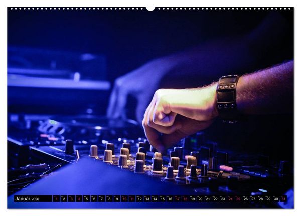Produktbild: DJ Liveact (hochwertiger Premium Wandkalender 2026 DIN A2 quer), Kunstdruck in Hochglanz