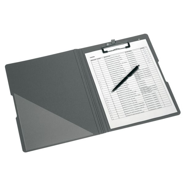 Produktbild: Herlitz Klemmbrettmappe Polyfoam A4, Blau