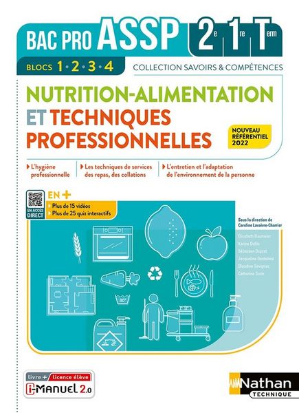 Produktbild: Nutrition-alimentation et techniques professionnelles, bac pro ASSP,