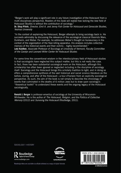 Produktbild: Sociology and the Holocaust