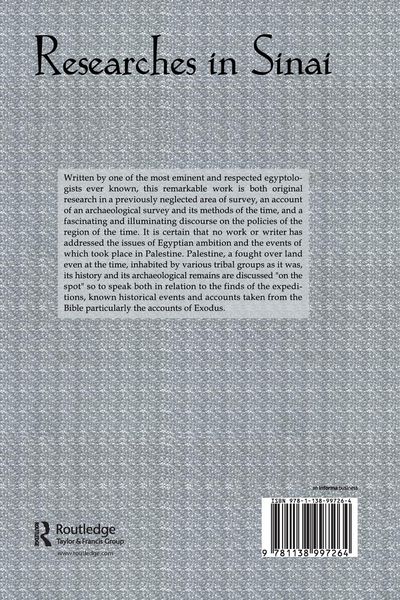 Produktbild: Researches In Sinai