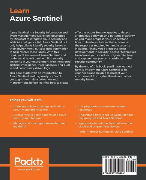 Produktbild: Learn Azure Sentinel