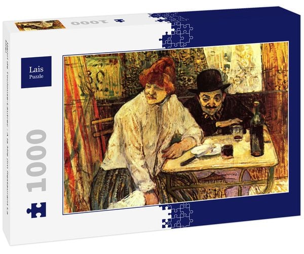 Produktbild: Lais Puzzle Henri de Toulouse-Lautrec - A la Mie (Im Restaurant La Mie) 1000 Teile