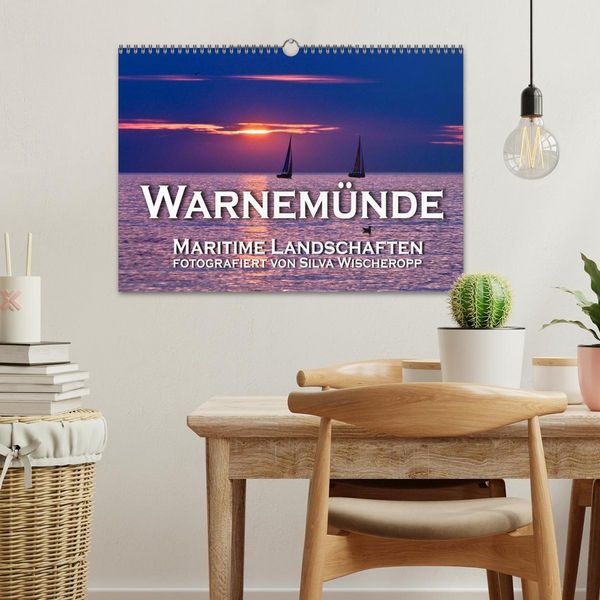 Produktbild: Warnem&uuml;nde - Maritime Landschaften (Wandkalender 2026 DIN A3 quer), CALVENDO Monatskalender