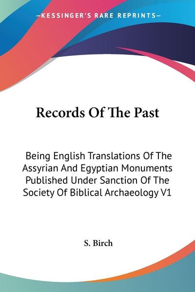 Produktbild: Records Of The Past