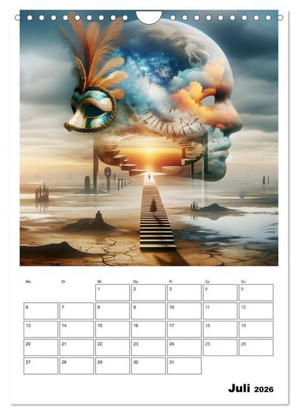 Produktbild: Treppen der Illusionen (Wandkalender 2026 DIN A4 hoch), CALVENDO Monatskalender