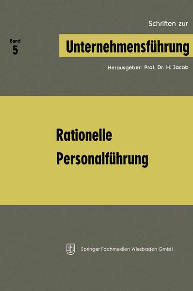 Produktbild: Rationelle Personalf&uuml;hrung