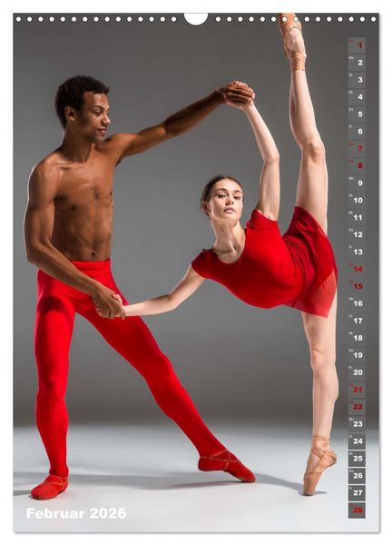 Produktbild: Sinneseindruck Ballett (Wandkalender 2026 DIN A3 hoch), CALVENDO Monatskalender