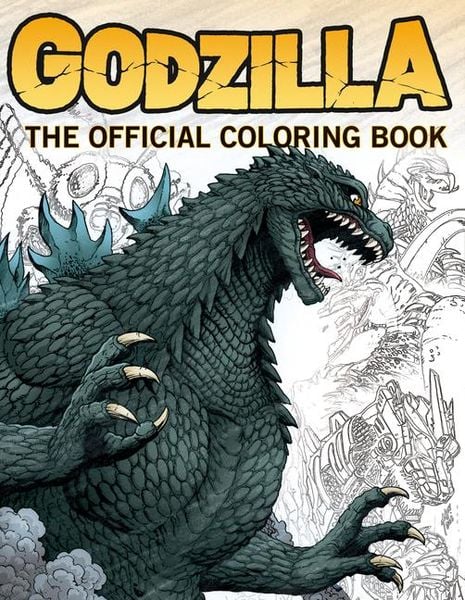Produktbild: Godzilla: The Official Coloring Book