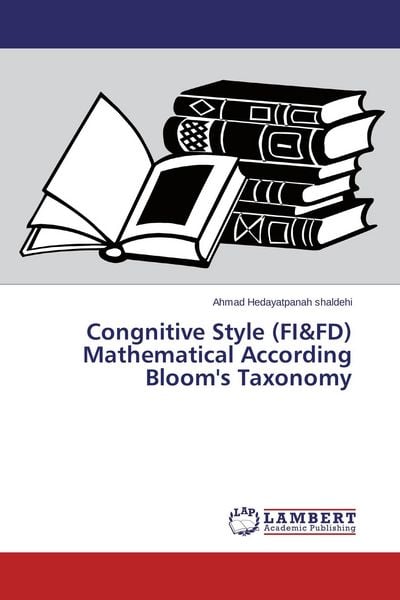 Produktbild: Congnitive Style (FI&FD) Mathematical According Bloom's Taxonomy