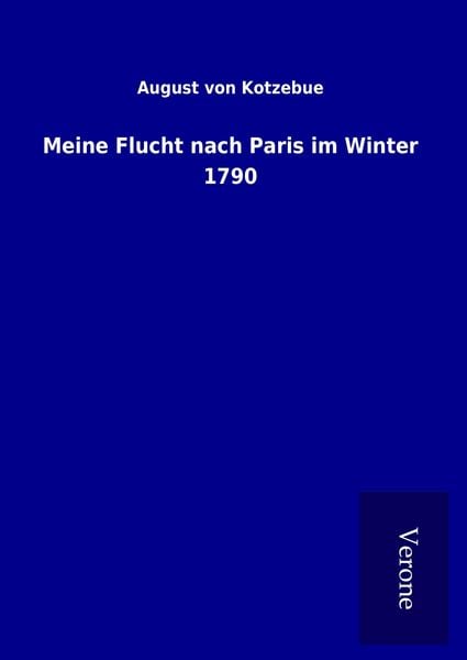 Produktbild: Meine Flucht nach Paris im Winter 1790