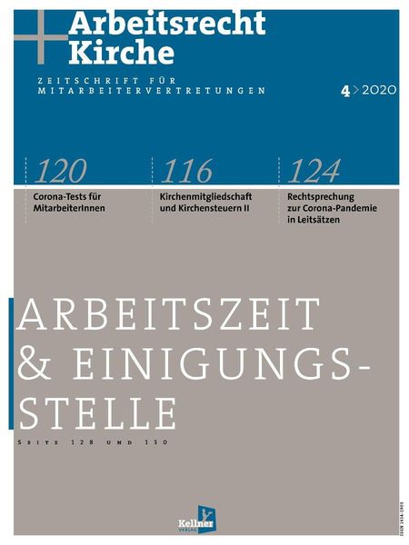 Produktbild: Arbeitsrecht und Kirche