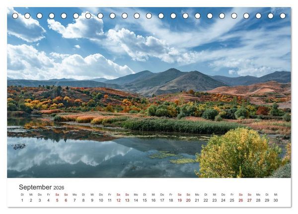 Produktbild: Armenien - Wo die Geschichte ihre Stimme erhebt (Tischkalender 2026 DIN A5 quer), CALVENDO Monatskalender