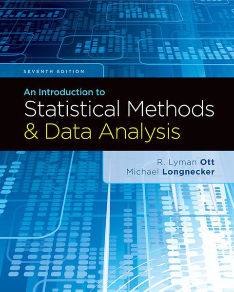 Produktbild: An Introduction to Statistical Methods and Data Analysis