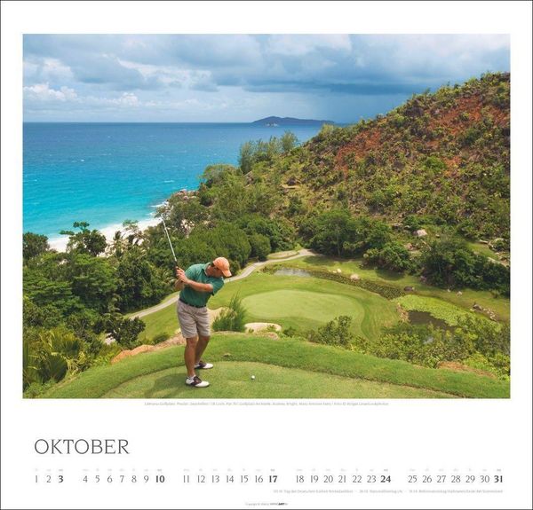 Produktbild: Golf Kalender 2027