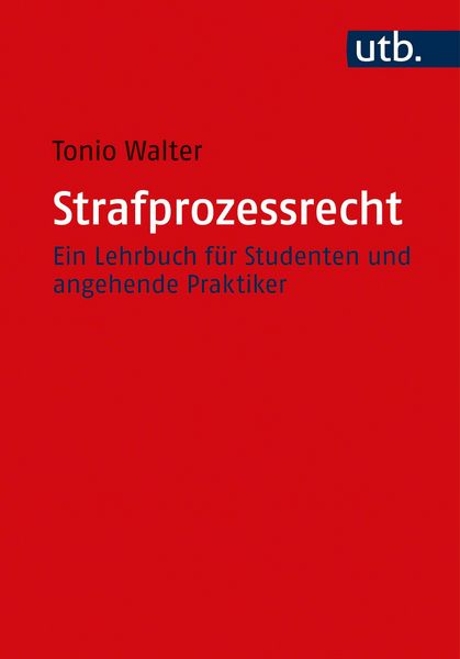 Produktbild: Strafprozessrecht