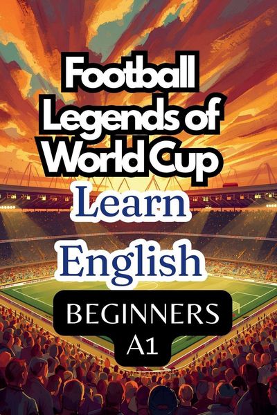 Produktbild: FOOTBALL LEGENDS OF WORLD CUP. LEARN ENGLISH. BEGINNERS A1.