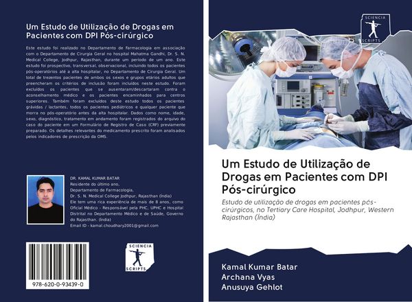 Produktbild: Um Estudo de Utiliza&ccedil;&atilde;o de Drogas em Pacientes com DPI P&oacute;s-cir&uacute;rgico