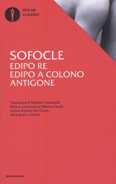Produktbild: Edipo re-Edipo a Colono-Antigone. Testo greco a fronte