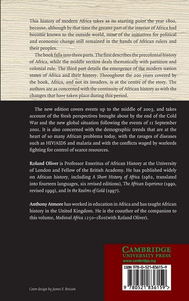 Produktbild: Africa since 1800