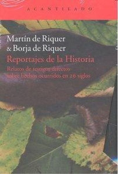 Produktbild: Reportajes de la historia