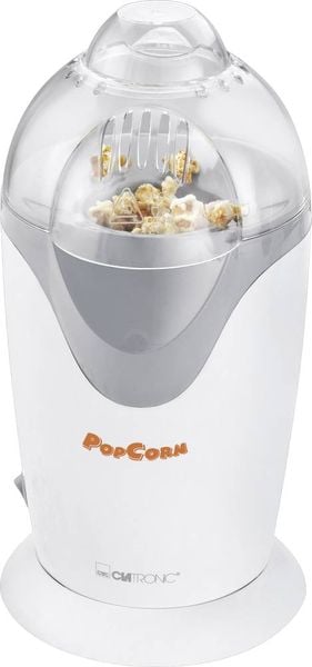 Clatronic PM 3635 263335 Popcorn-Maker Weiß, Grau