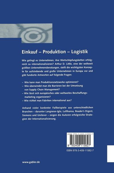 Produktbild: Einkauf - Produktion - Logistik
