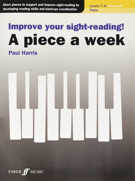 Produktbild: Improve your sight-reading! A piece a week Piano Grades 7-8