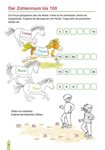 Produktbild: Conni Gelbe Reihe (Besch&auml;ftigungsbuch): Rechnen von 1 bis 100