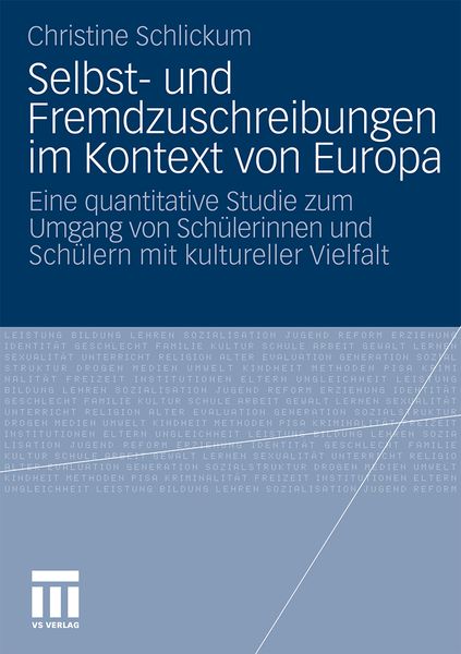 Produktbild: Selbst- und Fremdzuschreibungen im Kontext von Europa