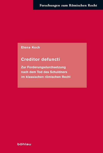 Produktbild: Creditor defuncti