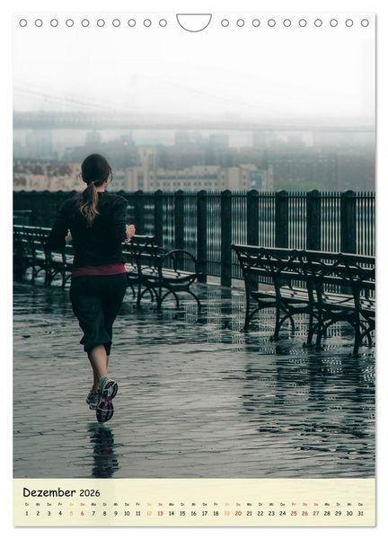 Produktbild: Joggen - mein Sport (Wandkalender 2026 DIN A4 hoch), CALVENDO Monatskalender