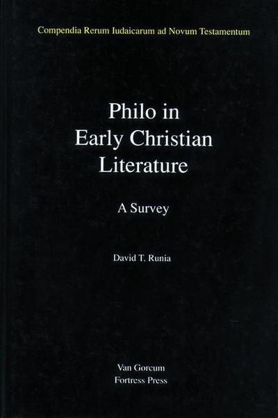 Produktbild: Philo in Early Christian Literature, Volume 3
