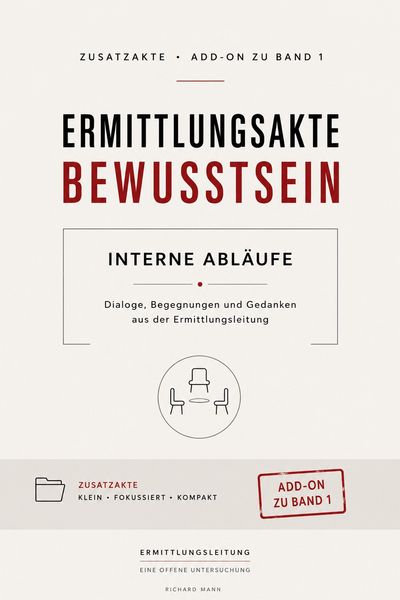 Produktbild: Ermittlungsakte Bewusstsein - Interne Abl&auml;ufe
