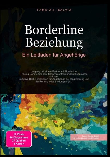 Borderline Beziehung: Ein Leitfaden für Angehörige, Taschenbuch von Fama A.I. Salvia, Epubli, 9783565039135