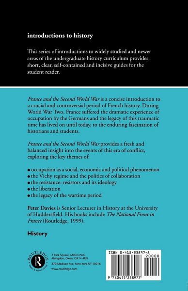Produktbild: France and the Second World War