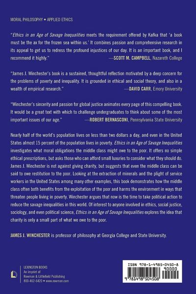 Produktbild: Ethics in an Age of Savage Inequalities
