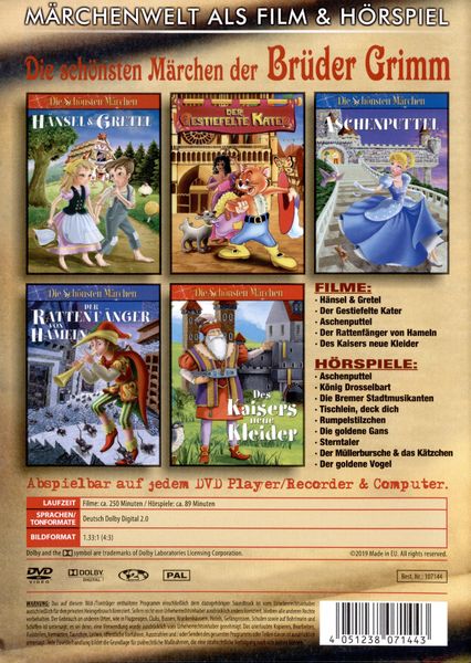 Produktbild: Die sch&ouml;nsten M&auml;rchen der Br&uuml;der Grimm