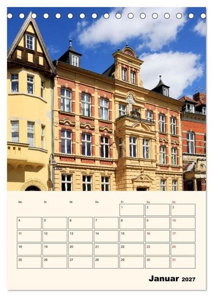 Produktbild: Luckau &ndash; Herz der Niederlausitz (Tischkalender 2027 DIN A5 hoch), CALVENDO Monatskalender