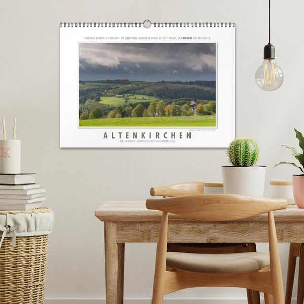 Produktbild: Emotionale Momente: Altenkirchen - der lebenswerte Landkreis im Norden des Westerwaldes. (Wandkalender 2026 DIN A3 quer), CALVENDO Monatskalender