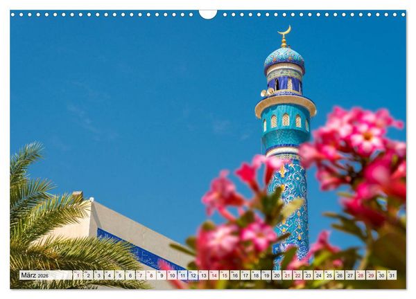 Produktbild: Entlang der K&uuml;ste von Muscat (Wandkalender 2026 DIN A3 quer), CALVENDO Monatskalender