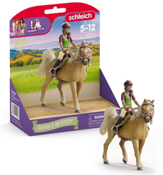 Produktbild: Schleich 42714 - Horse Club, Sarah & Mystery, Spielset