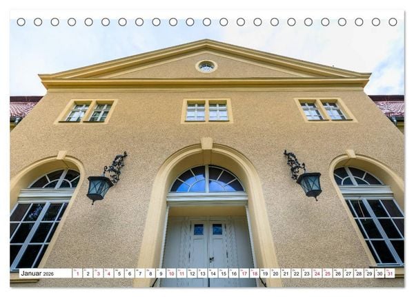 Produktbild: Schloss Bad Muskau (Tischkalender 2026 DIN A5 quer), CALVENDO Monatskalender