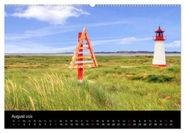 Produktbild: Sylt (Wandkalender 2026 DIN A2 quer), CALVENDO Monatskalender