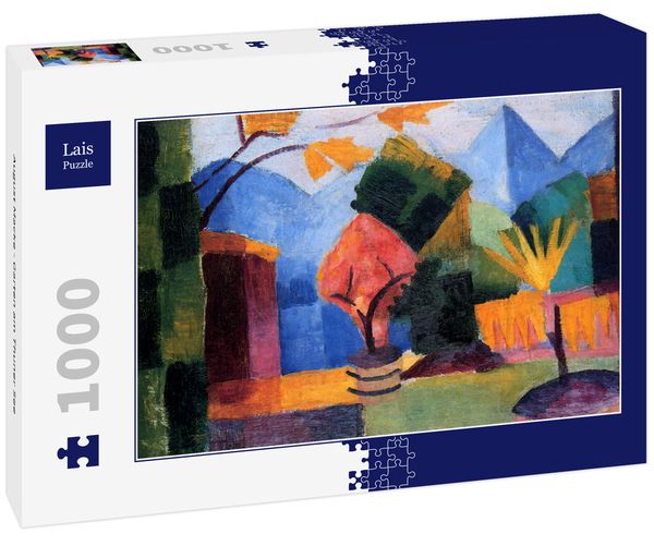 Produktbild: Lais Puzzle August Macke - Garten am Thuner See 1000 Teile