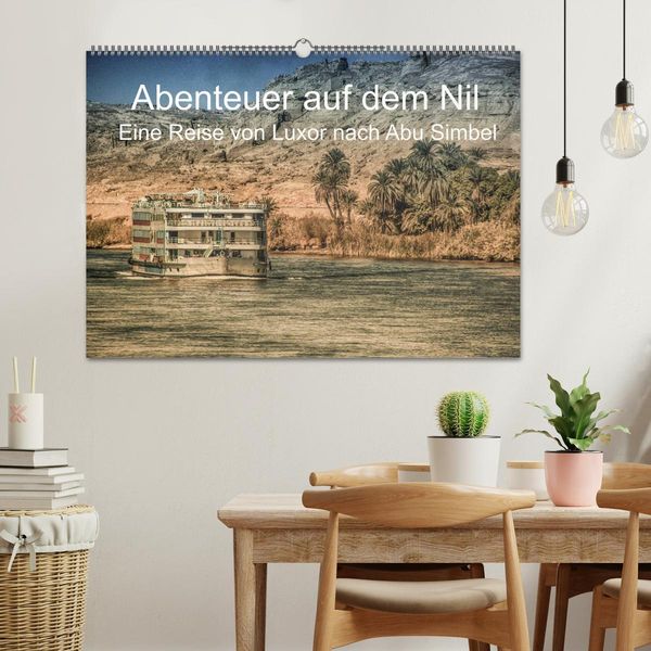 Produktbild: Abenteuer auf dem Nil. Eine Reise von Luxor nach Abu Simbel (Wandkalender 2026 DIN A2 quer), CALVENDO Monatskalender