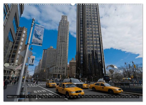 Produktbild: New York (Wandkalender 2026 DIN A2 quer), CALVENDO Monatskalender