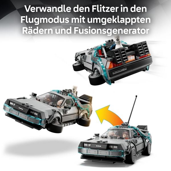 Produktbild: LEGO Speed Champions 77256 Zeitmaschine aus Zur&uuml;ck in die Zukunft