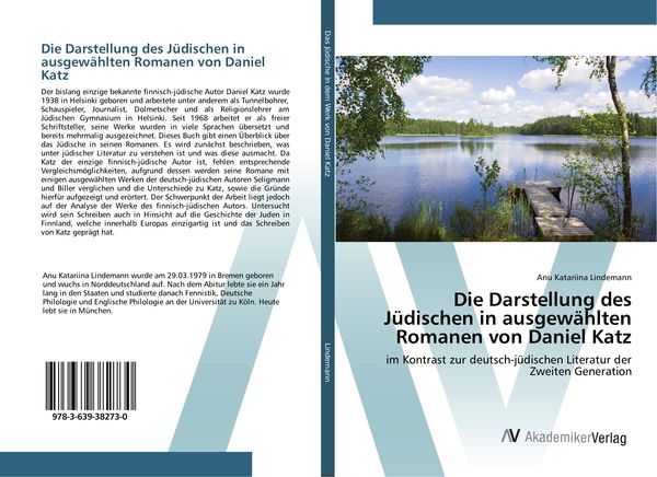 Produktbild: Die Darstellung des J&uuml;dischen in ausgew&auml;hlten Romanen von Daniel Katz